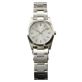 [MUJI 無印良品]不鏽鋼製手錶銀色R