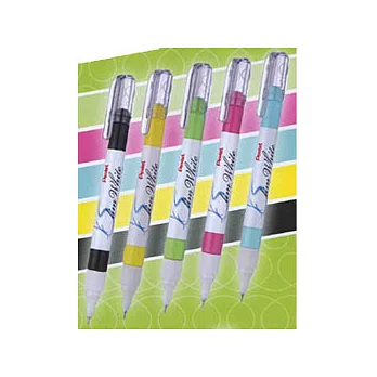 PENTEL超極細修正筆 黑桿