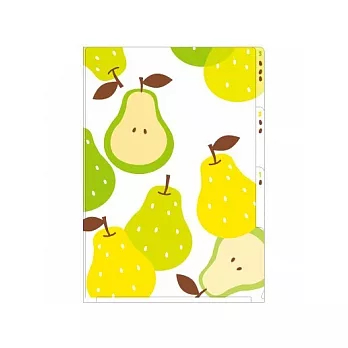 MIDORI3層資料收納夾(A4)-梨子228