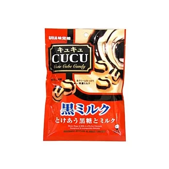 日本《 味覺糖》骰子糖-黑蜜＆特濃牛奶-90g