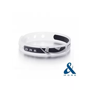 【＆MORE】愛迪莫 KADORI鈦鍺運動手環-果凍白