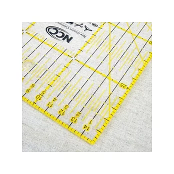 拼布工具-NCC 雙色拼布尺-30cm