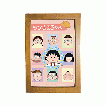 櫻桃小丸子登場拼圖204片+拼圖框