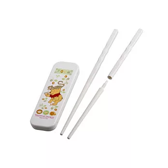 迪士尼 二截式環保筷盒組-小熊維尼