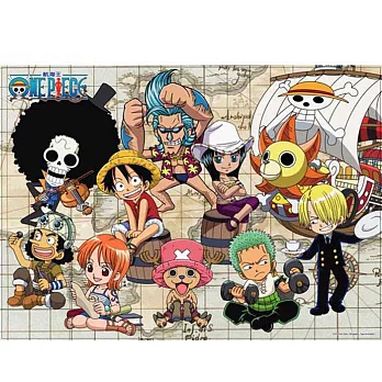 海賊王可愛拼圖520片