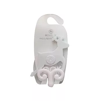 《VORAVAN 時尚藝術拼飾》造型掛鉤系列 ─ 小鹿(風尚白)