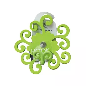 《VORAVAN 時尚藝術拼飾》繽紛掛鉤系列(蘋果綠)