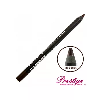 美國PRESTIGE OPEN YOUR EYES 超防水抗暈持久型眼線膠08深咖啡