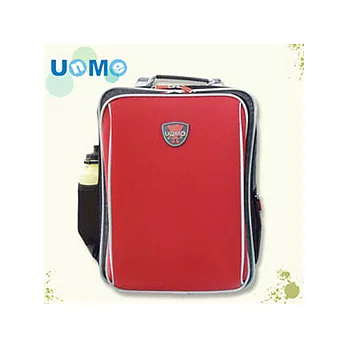 UnMe雙層後背書包/蘋果紅