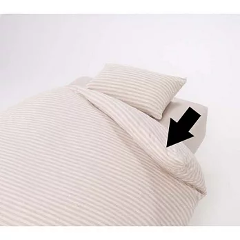 [MUJI 無印良品]新疆棉天竺粗紋被套/Q/混米