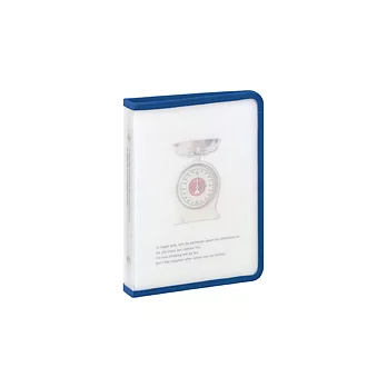 A5尺寸20孔布邊資料夾(深藍)