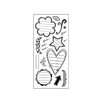 Micia透明水晶印章-CPL005