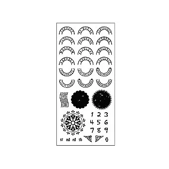 Micia透明水晶印章-CPL009