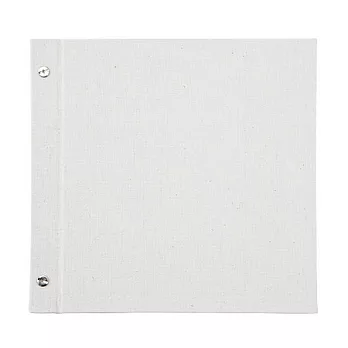 [MUJI 無印良品]棉麻自黏活頁相本/方型/10頁/米