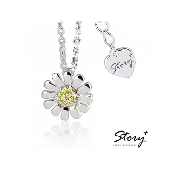 STORY ACCESSORY(故事銀飾)．浪漫小物系列．DAISY純銀項鍊