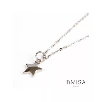 TiMISA《幸運星》Lucky Star 純鈦項鍊-45cm