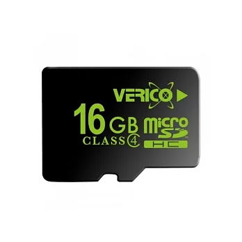 Verico 16GB MicroSDHC Class4 記憶卡(附SD轉接卡)