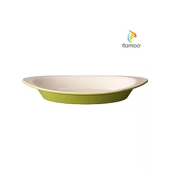 《美國flambo》富蘭鍋鑄鐵焗烤盤-S (青蘋果)