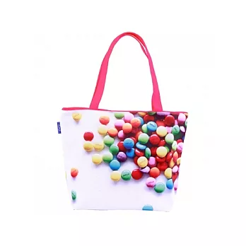 Coplay設計包 七彩巧克力豆托特包