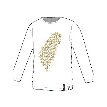 iSLANDT 純棉T恤--迷戀台灣系列--金銀熱血款S