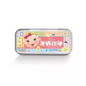 美國橋牌巧克力-她是女孩-牛奶巧克力30%