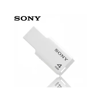 SONY TINY 超薄精巧隨身碟4G(白色)