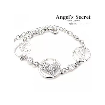 【Angel’s Secret】愛是獨一無二˙心鑽手鍊-星河銀