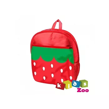 【Kids Zoo】童趣造型雙肩後背包_草莓M尺碼