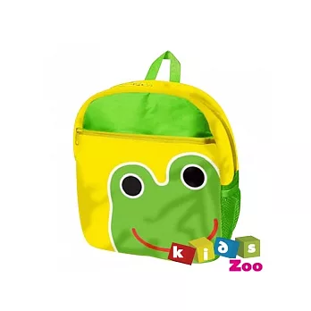 【Kids Zoo】童趣造型雙肩後背包_青蛙L尺碼
