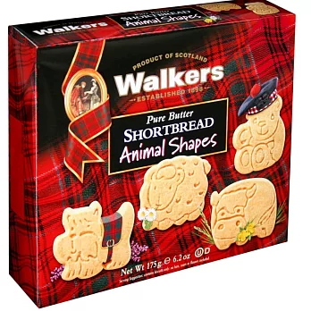 《Walkers》蘇格蘭皇家奶油動物造型餅乾