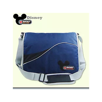 【Disney】米奇超輕斜背書包/深藍