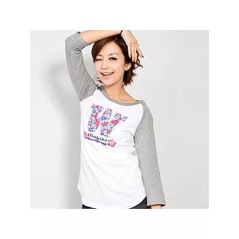 【SOFU Women】假期-女七分袖(白/麻灰) S