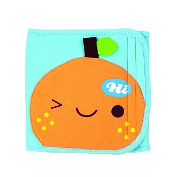 台灣製【拉孚兒】 舒棉造型肚圍(大)_橘子