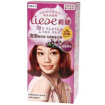 Liese莉婕泡沫染髮劑-黑醋栗色