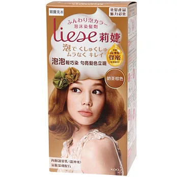 Liese莉婕泡沫染髮劑-奶茶棕色