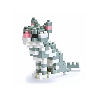 日本河田積木 nanoblock系列NBC-032 美國短毛貓