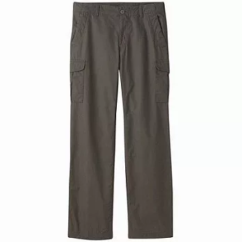 [MUJI 無印良品]男棉平織工作褲灰色L