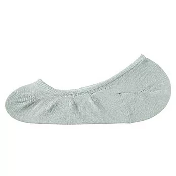 [MUJI 無印良品]女舒適隱形襪淺綠22-24CM