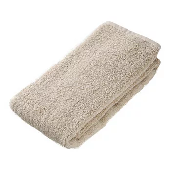 [MUJI 無印良品]柔舒面用巾/米色米色