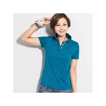 【SOFU Women】經典POLO衫-女 (湖水藍) M