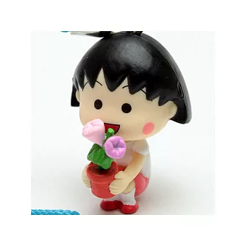 台灣限定-小丸子丸美的一年吊飾 7月-賞花趣