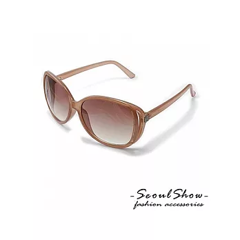 【Seoul Show】赫本名媛 漸層色調太陽眼鏡(8031咖啡)