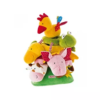 德國sigikid - PlayQ益智農場圈圈樂-安撫偶