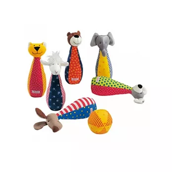 德國sigikid - PlayQ益智動物保齡球-安撫偶