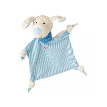 德國sigikid - 藍條紋狗安撫巾