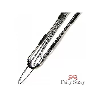 Fairy Story - 魅力黑瑪瑙複合式造型長項鍊