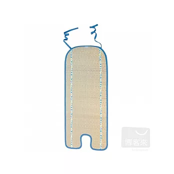 【台灣製】拉孚兒天然草編涼涼墊 -三點式A/AB車型及彈跳床適用-藍色系