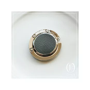 OPUS 隨身包包掛鉤 -皮革系列- 時尚黑