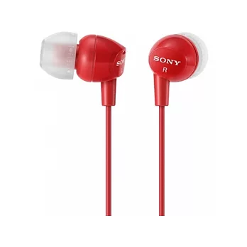 SONY 繽紛內耳耳機 MDR-EX10LP-R 紅色