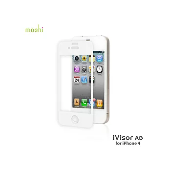 Moshi iVisor AG for iPhone 4 防眩高透觸控螢幕保護貼 (白)